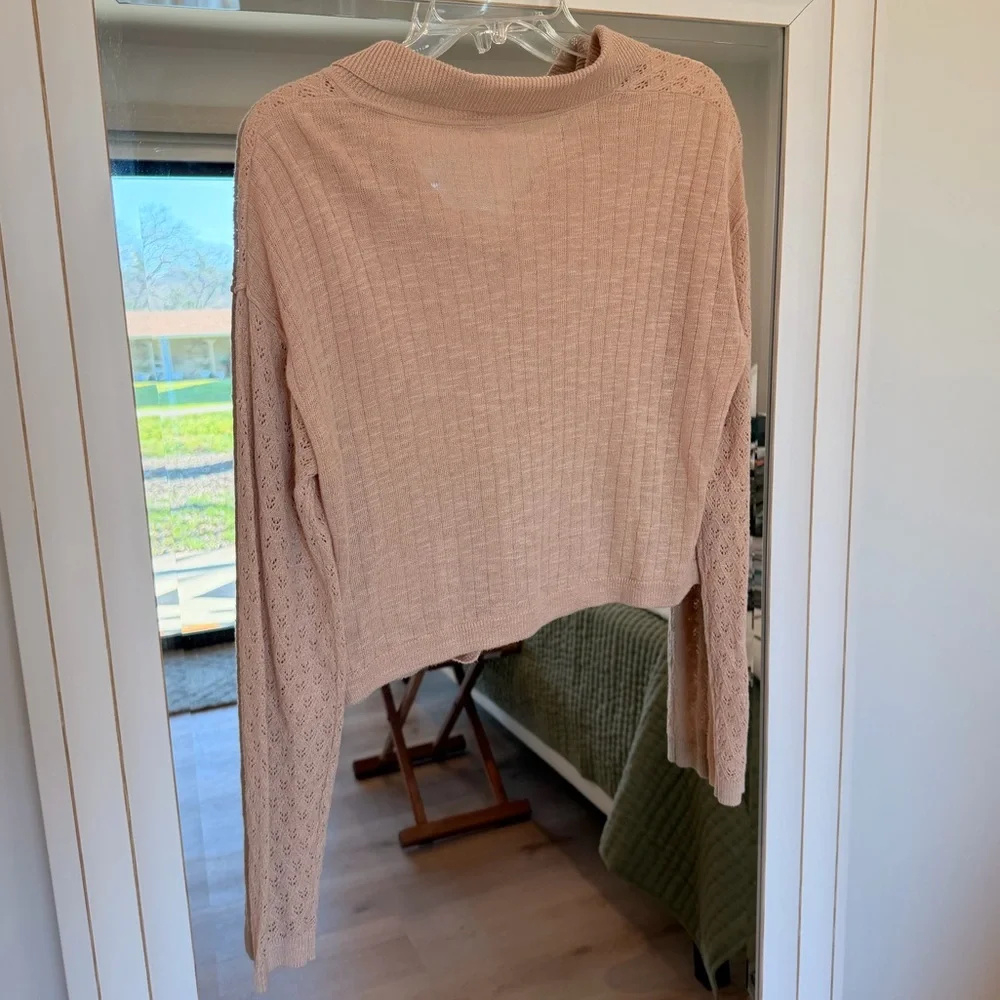 NEW Free People Betty Button Front Sweater Cardigan - Picture 2 of 3